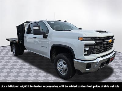 New 2024 Chevrolet Silverado 3500 Work Truck Crew Cab 4x4 Monroe Truck Equipment Flatbed Truck for sale #24198 - photo 1