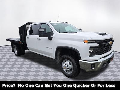 New 2024 Chevrolet Silverado 3500 Work Truck Crew Cab 4x4 Monroe Truck Equipment Flatbed Truck for sale #24199 - photo 1