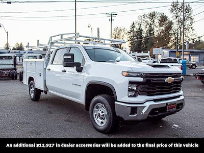 New 2025 Chevrolet Silverado 2500 Work Truck Crew Cab 4x4 8' 2" Royal Service Truck for sale #24387 - photo 1