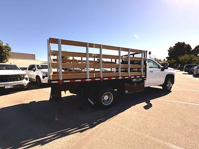 2025 Chevrolet Silverado 3500 Regular Cab RWD, Morgan Truck Body Prostake Stake Bed for sale #S115985 - photo 2