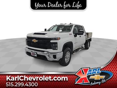 New 2025 Chevrolet Silverado 3500 Work Truck Crew Cab 4x4 Flatbed Truck for sale #27932 - photo 1