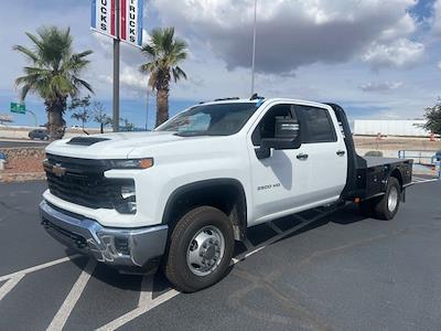 New 2025 Chevrolet Silverado 3500 Work Truck Crew Cab 4x4 Flatbed Truck for sale #A55652 - photo 1