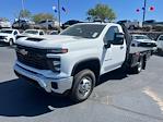 New 2025 Chevrolet Silverado 3500 Work Truck Regular Cab 4WD Flatbed Truck for sale #A55924 - photo 1