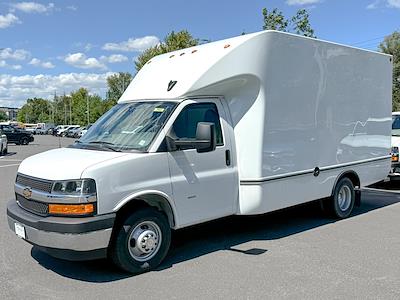 New 2025 Chevrolet Express 3500 14' Unicell Box Van with Walkramp for sale #G57982 - photo 1