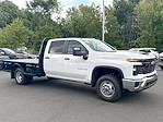 New 2025 Chevrolet Silverado 3500 Work Truck Crew Cab 4x4 9' 10" Knapheide Steel Flatbed Truck for sale #G58507 - photo 1