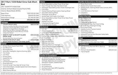 2017 Ram 1500 Rebel 4WD for sale #HS827338 - photo 2