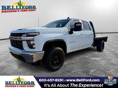 Used 2020 Chevrolet Silverado 3500 LT Crew Cab 4x4 Flatbed Truck for sale #50991B - photo 1