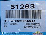 2025 Ford Maverick SuperCrew Cab FWD Pickup for sale #51263 - photo 24