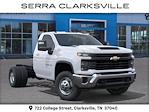 New 2025 Chevrolet Silverado 3500 Work Truck Regular Cab 4x4 60 CA Cab Chassis for sale #C250080 - photo 1