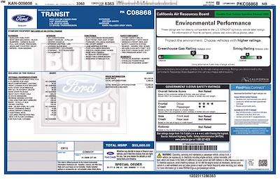 2023 Ford Transit 350 High Roof RWD Cargo Van for sale #PC08868 - photo 2