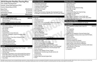 Used 2018 Chrysler Pacifica - photo 2