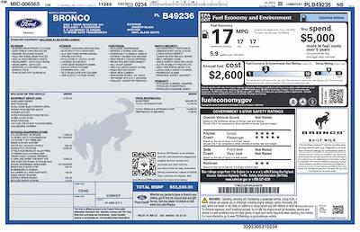 2023 Ford Bronco 4WD SUV for sale #11728PA - photo 2