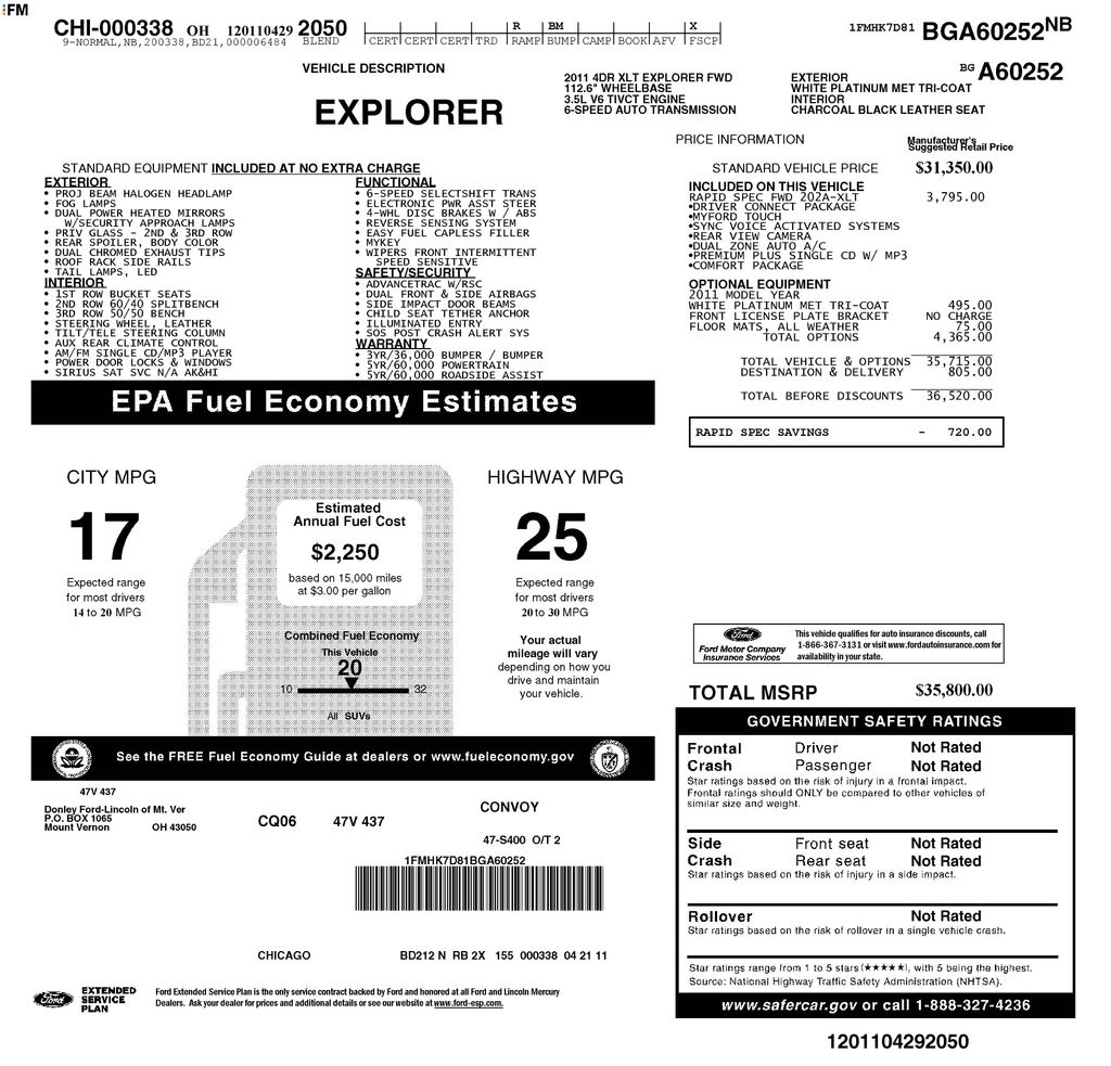 Used 2011 Ford Explorer - photo 2