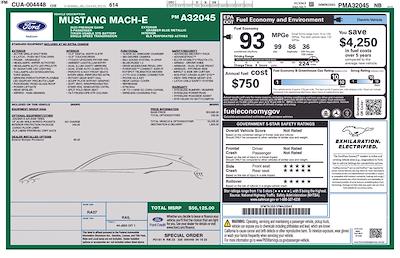 2023 Ford Mustang Mach-E AWD SUV for sale #CUN0935 - photo 2