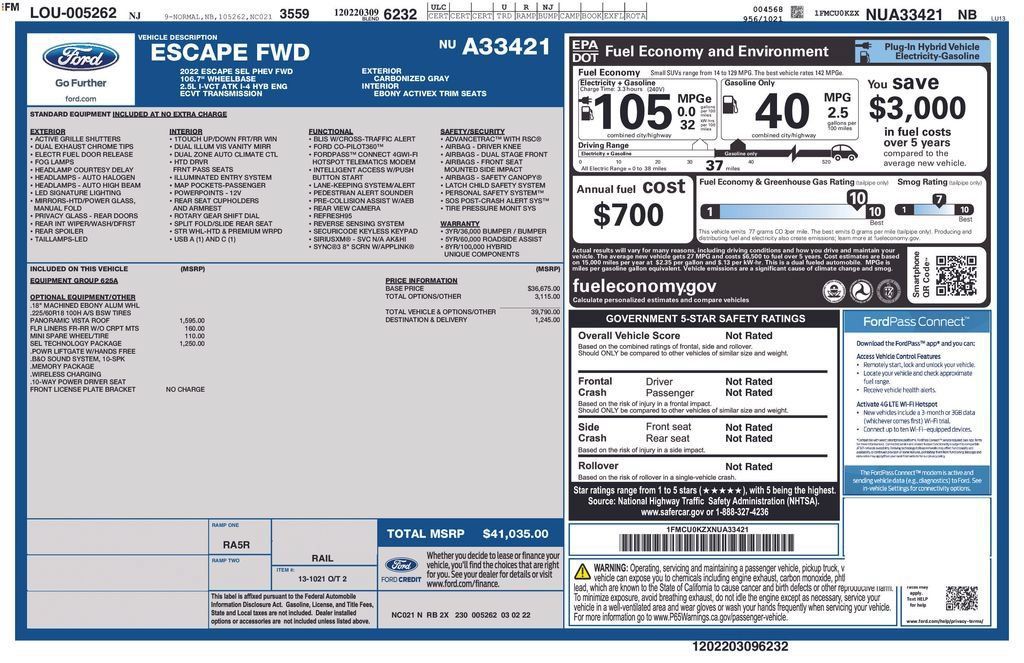 Used 2022 Ford Escape - photo 2