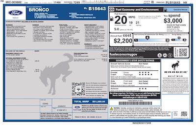 2023 Ford Bronco 4WD SUV for sale #CUN1024 - photo 2