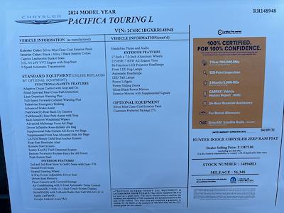 Used 2024 Chrysler Pacifica Touring L Minivan for sale #148948D - photo 2