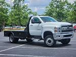 2023 Chevrolet Silverado 5500 Regular Cab DRW 4WD, CM Truck Beds SK Model Flatbed Truck for sale #CQ08235 - photo 1