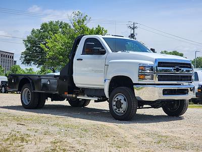 New 2024 Chevrolet Silverado 5500 Work Truck Regular Cab 4WD 11' 4" CM Truck Beds Steel Flatbed Truck for sale #CR37654 - photo 1