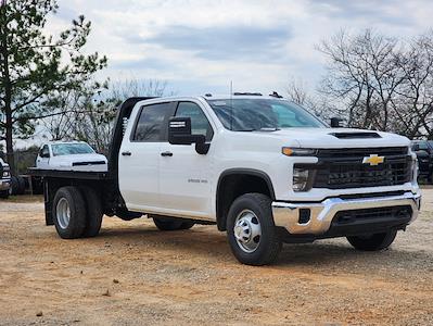 New 2024 Chevrolet Silverado 3500 Work Truck Crew Cab 4WD 9' 6" Knapheide Flatbed Truck for sale #CR49924 - photo 1