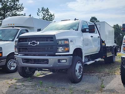 2024 Chevrolet Silverado 5500 Crew Cab DRW 4WD Flatbed Truck for sale #CR80739 - photo 1