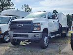 2024 Chevrolet Silverado 5500 Crew Cab DRW 4WD Flatbed Truck for sale #CR80739 - photo 1