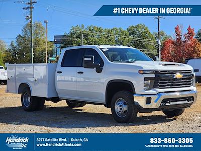 New 2025 Chevrolet Silverado 3500 Crew Cab 4WD Reading SLU108-DW 9' Service Truck for sale #CS31845 - photo 1
