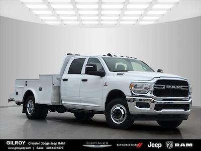 New 2024 Ram 3500 Tradesman Crew Cab 4x4 Flatbed Truck for sale #RG157121 - photo 1
