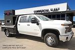 2024 Chevrolet Silverado 3500 Crew Cab 4WD, Bedrock Flatbed Truck for sale #445309 - photo 1