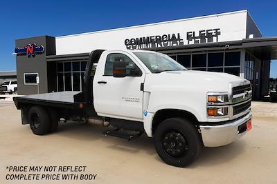 2023 Chevrolet Silverado 5500 Regular Cab DRW RWD Flatbed Truck for sale #FPH711501 - photo 1