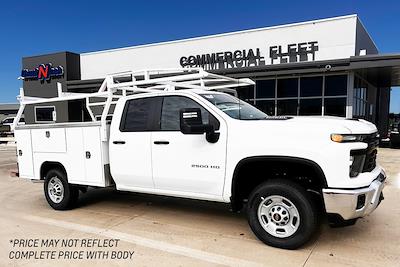 New 2025 Chevrolet Silverado 2500 Work Truck Double Cab 55 CA Cab Chassis for sale #FSF295647 - photo 1