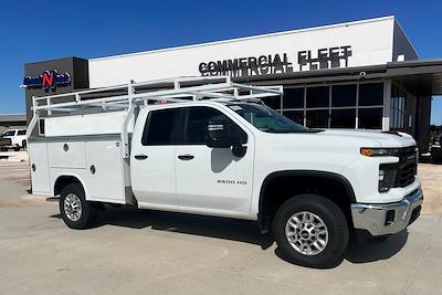 New 2025 Chevrolet Silverado 2500 Work Truck Double Cab RWD Enclosed Service Body for sale #FSF300930 - photo 1