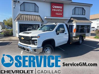 New 2025 Chevrolet Silverado 3500 Work Truck Regular Cab 4x4 Flatbed Truck for sale #FT25086 - photo 1