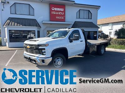 New 2025 Chevrolet Silverado 3500 Work Truck Regular Cab 4WD Flatbed Truck for sale #FT25188 - photo 1