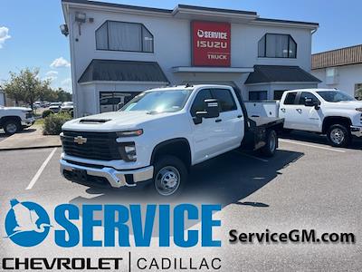 New 2025 Chevrolet Silverado 3500 Work Truck Crew Cab 4WD Flatbed Truck for sale #FT25191 - photo 1