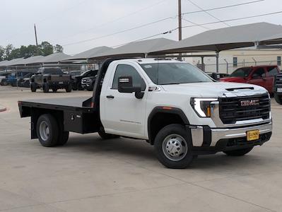 New 2024 GMC Sierra 3500 Pro Regular Cab 4WD 11' 4" CM Truck Beds Steel Flatbed Truck for sale #G242101 - photo 1