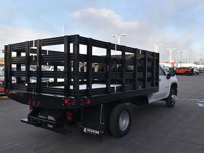 2025 Chevrolet Silverado 3500 Regular Cab RWD, Blue Ridge Manufacturing Workhorse Stake Bed for sale #SF134989 - photo 2