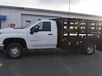 2025 Chevrolet Silverado 3500 Regular Cab RWD, Blue Ridge Manufacturing Workhorse Stake Bed for sale #SF134989 - photo 5