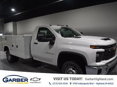 New 2025 Chevrolet Silverado 3500 Work Truck Regular Cab 4WD Service Truck for sale #SF146820 - photo 1