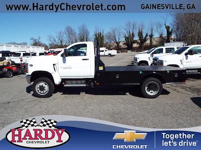 2024 Chevrolet Silverado 4500 Regular Cab DRW 4x4, CM Truck Beds SK Model Flatbed Truck for sale #28777 - photo 1