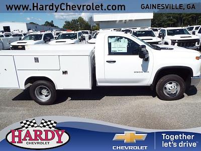 2024 Chevrolet Silverado 3500 Regular Cab 4x4, Knapheide PGTB Utility Gooseneck Flatbed Truck for sale #28964 - photo 1