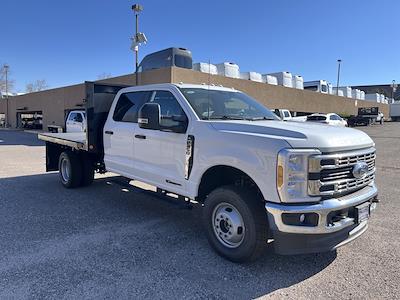2025 Ford F-350 Crew Cab DRW 4WD Blue Ridge Manufacturing Flatbed Truck for sale #D07437 - photo 1