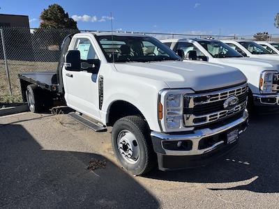 New 2025 Ford F-350 XL Regular Cab 4WD 11' 6" Blue Ridge Manufacturing Steel Flatbed Truck with Gooseneck Hitch for sale #D53807 - photo 1