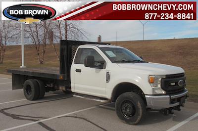 Used 2021 Ford F-350 Regular Cab Flatbed Truck for sale #PC89860 - photo 1