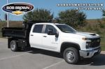 New 2024 Chevrolet Silverado 3500 Crew Cab 4x4 9' Monroe Truck Equipment Steel Dump Truck for sale #RF436006 - photo 1