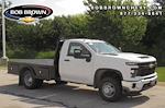 New 2025 Chevrolet Silverado 3500 Work Truck Regular Cab 4x4 Flatbed Truck for sale #SF226848 - photo 1
