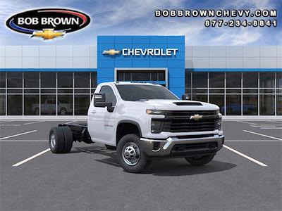 New 2025 Chevrolet Silverado 3500 Work Truck Regular Cab 4x4 Cab Chassis for sale #SF228289 - photo 1