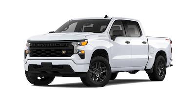 New 2025 Chevrolet Silverado 1500 Custom Crew Cab 4x4 Pickup for sale #SZ312675 - photo 1