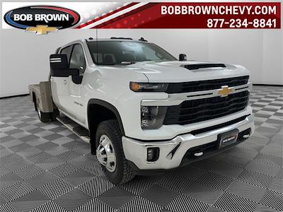 Used 2024 Chevrolet Silverado 3500 Crew Cab Flatbed Truck for sale #TF163465A - photo 1