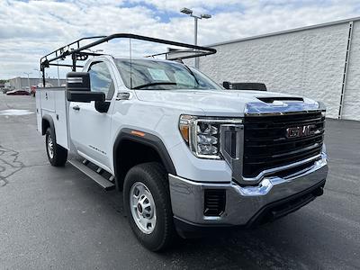 Used 2022 GMC Sierra 2500 Regular Cab 4WD Monroe Truck Equipment 98" S-Series ServicePro Service Truck for sale #113663 - photo 1